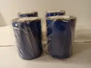 4 Rolls Resin Enhanced Wax Ribbon For Zebra Printer 4.00" x 1476' 102mm x 460m