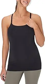 [Hanes] Women's Maternity Nursing, Stretch & Recover Racerback Breastfeeding Tank Top with Clip-Down Straps