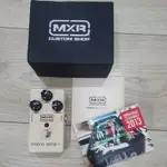 DUNLOP MXR CSP233 MICRO AMP PLUS+ 模擬音箱 效果器 增益 效果器 [破音]