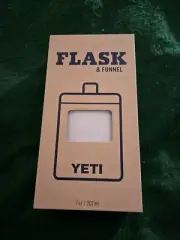 Yeti White Flask & Funnel