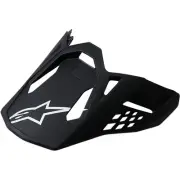 Alpinestars 8981019-110-M8/10 Visor for S-M10/S-M8 Solid Helmets - Black Matt...