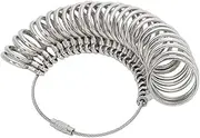 [BIGTEDDY] 26pcs A-Z Australian + UK Ring Sizer Stainless Steel Measuring Gauge Size Sizing