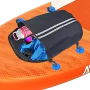 Paddleboard Mesh Storage Deck Bag for Kayaks, Surfboards, SUP, Stand-Up Paddleboard & Surfboard Accessories - Cooler Bag With Swivel Hook Waterproof Zipper Pouch