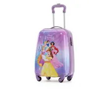 Disney Princesses Kids 45L/17" Onboard Trolley Case Travel Suitcase Luggage