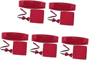 [BESPORTBLE] 15 Pcs Men's Tuxedo Suit Bow Tie Cummerbund Pocket Square Set Pre-tied for Elegant Events