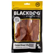 Blackdog 120g Naturally Good Pet/Dog Chicken Breast Fillets Healthy Treats/Food