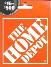 THE HOME DEPOT GIFT CARD - NO VALUE -SS