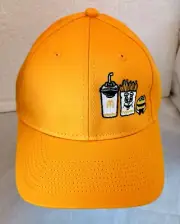 McDonalds Restaurant Combo Happy Meal Yellow Baseball Cap Hat New OSFM