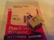 Pass & Seymour Smooth "F" Coax Adapter SFF-1