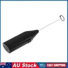 Coffee Mixer Frother Plastic Egg Beater Handy Drink Mixer Milk Frother ( Black)