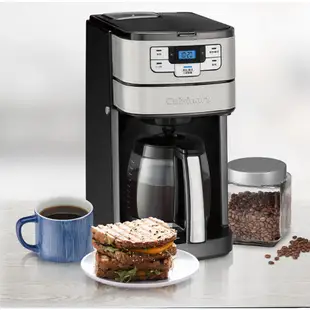 美國Cuisinart美膳雅 12杯全自動美式咖啡機 DGB-400TW
