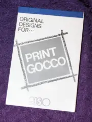 RISO Original Designs for greeting cards B6 B5 Print Gocco Machine -NEW USA Ship