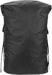 TIXIPEM Compression Stuff Sack [1PCS] - Waterproof Sleeping Bag Storage Sack 8L Use for Backpacking & Traveling & Hiking - [Black-20 x 12 IN/ 52 x 29.5 CM] Space Saving Gear Bags