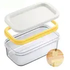 Butter Cutting Box Cheese with Lid Butter Dish with Slicer Storage Box for Homeח