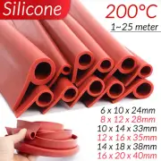 Silicone Rubber P Profile Oven Cooker Door Seals Gaskets Seal Tape Strip Replace