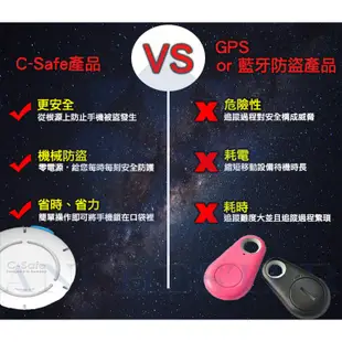 【現貨】多功能隨身防盜器 防盜防丟器 C-safe 手機 包包