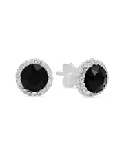 MaxColor Silver Halo Studs