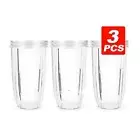 3PK Colossal Cup Large Tall 32oz for Nutri Bullet 600 900w Blender Model