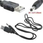 USB DC Power Charging Charger Cable w/ 3.5mm Cord For Wireless Speaker Supply