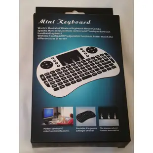 Mini Keyboard 有無線2.4G藍牙背光迷你鍵盤滑鼠2合一體