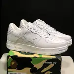 A BATHING APE (BAPE) BAPE STA LIGHTNING STAR 低幫休閒鞋情侶運動鞋