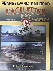 Sealed Morning Sun Books Pennsylvania PRR Facilities Allegheny Division V.9 1380
