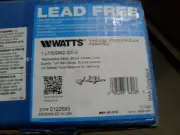 Watts 0122693 1LF009M2-QT-S 1" Reduced Pressure Zone Backflow