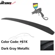 Fits 15-21 Subaru WRX STI Gurney Flap OE Style Trunk Spoiler #61K Gray Rear Wing (for: Subaru)