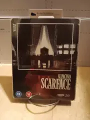 NEW Scarface 4K SteelBook Film Vault Blu-ray (UK)[1983] No Dents - Ship Next Day