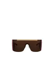 Los Angeles mask sunglasses One size Black