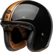 Bell Custom 500 Rally, open face helmet , color: Black/Bronze , size: XL