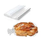 Pack Of 10, Large Roasting Bag 63*51cm Safe For In The Oven Or Microwave