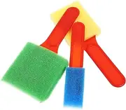 9pcs Handheld Sponge Paint Brushes for Boys and Girls DIY Drawing Hand Painting Art Supplies