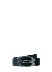 BALENCIAGA Unity $475 Men's Black Leather Belt New & Authentic
