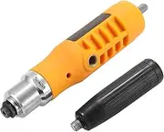 Electric Rivet Nut Gun Attachment, Drill Adapter Kit with Non-Slip Handle, Insert Nut Hand Tool Kit for Cordless Drill Accessory