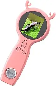 Hand Held Microscope - Portable HD Magnification 50X Magnifier | Two Lens Multi-Functional Magnifying Glass, Supports Photo and Video Taking for Coin Collection