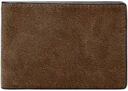 [FOSSIL] Men's Leather Slim Minimalist Bifold Front Pocket Wallet