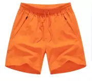 Orange Summer Beach Swim Swimming Short Pants