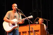 Vocalist Guitarist Jack Johnson vocalist keyboardist Zach Gill per- Old Photo