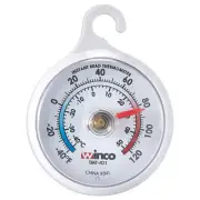 Window/Wall Thermometer, -40 to 120F, 1-3/4" Dial, Weather Resistant (12 Each)