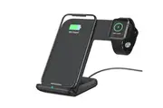 Orotec NexGen Dual Wireless Charging Dock Made for Apple (including iWatch) BLACK