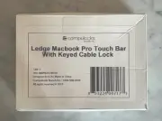 compulocks Ledge Macbook Pro Touch Bar With Keyed Cable - Lock Slot Adapter