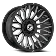 20x10 XF Off-Road XF-237 Gloss Black & Milled Wheel 8x6.5/8x170 (-12mm)