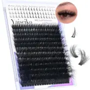Eyelash Clusters 160D Volume Cluster Lashes with Bottom(160D)