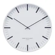 JAZ 40cm White Silent Wall Clock