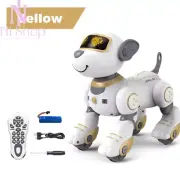 Intelligent RC Robot Dog Voice-Controlled, Programmable Stunt Pet Toy for Kids
