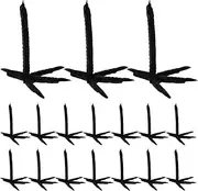 Homoyoyo 100pcs Realistic Plastic Bird Feet for Carvings - Amazing Crows and Ravens