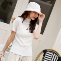 在飛比找momo購物網優惠-【BACKSTAGE】韓國純色壓紋漁夫帽(透氣可折疊收納遮陽