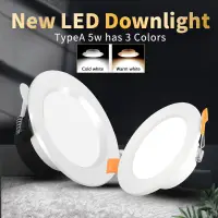 在飛比找蝦皮購物優惠-表面筒燈圓形 Led 吸頂燈 220V 4 英寸 110V 