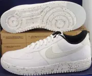 2022 Nike Air Force 1 Crater Low NN White Light Bone Black 11 ( DH8083-100 )